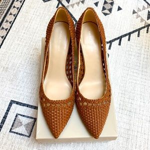 Marc Fisher Brown Carly Heel 9.5